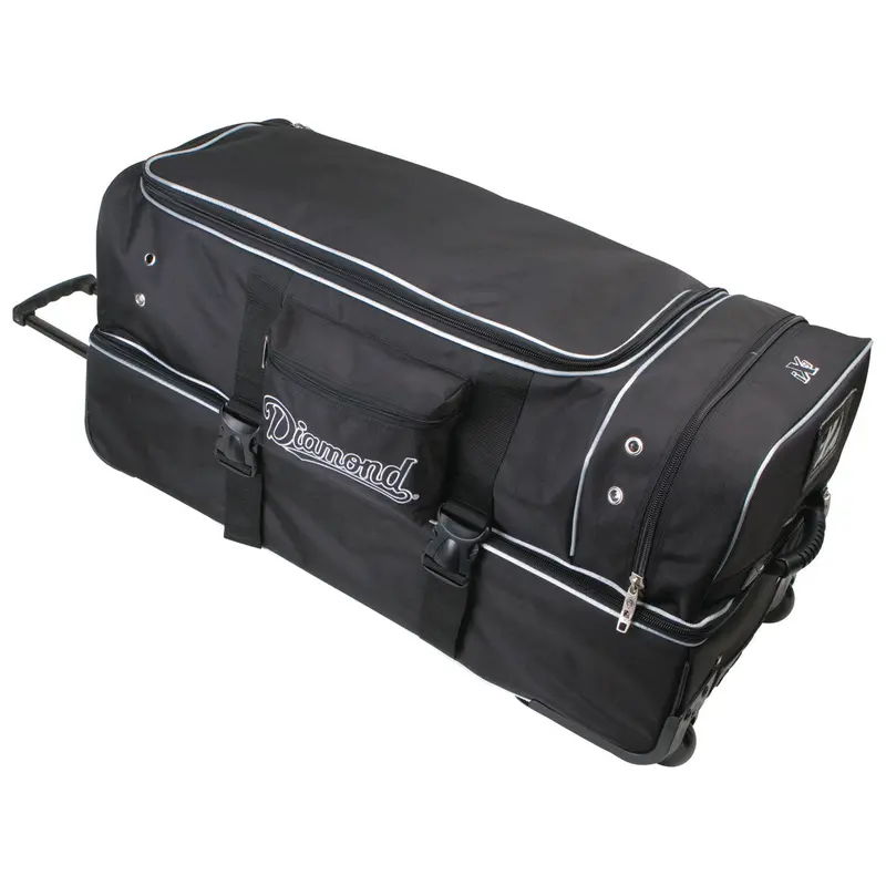 Diamond Deluxe Wheeled Umpire Gear Bag – 33-Inch Pro Carry (Whl Dlx Ump 33 Bag) 1