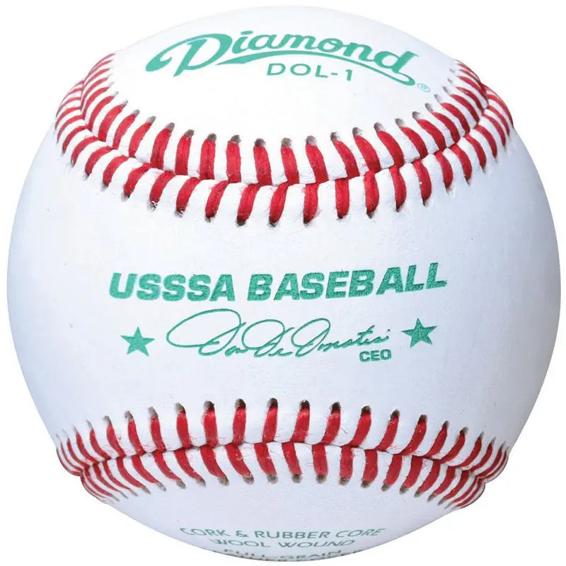 Diamond Dol-1 Usssa-Certified Game Baseballs – Dozen Pack 1