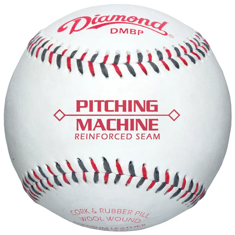 Diamond Machine Batting Practice Baseballs – Durable Synthetic Core 1