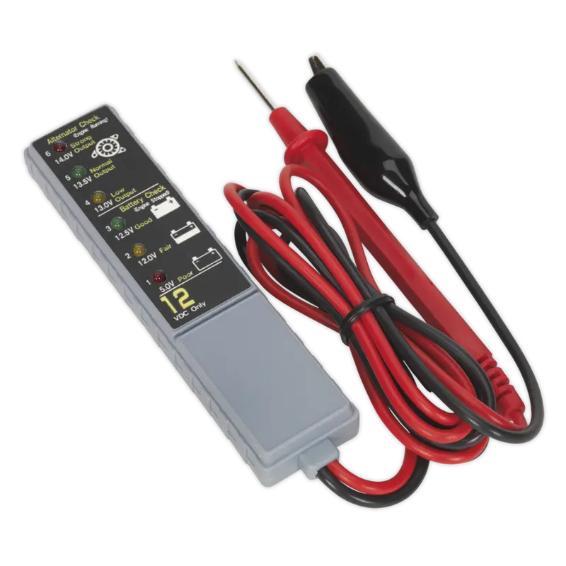 Digital 12V Battery And Alternator Tester With Led Display 1