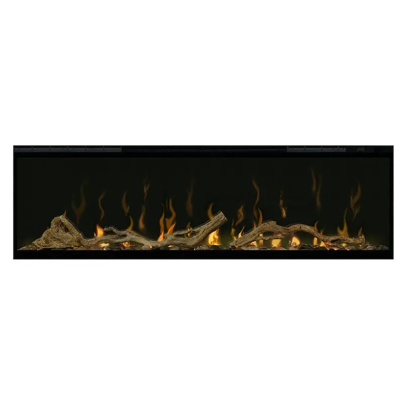 Dimplex Lf50Dws Driftwood & River Rock Fuel Bed – Compatible With 50" Led Fireplaces 1