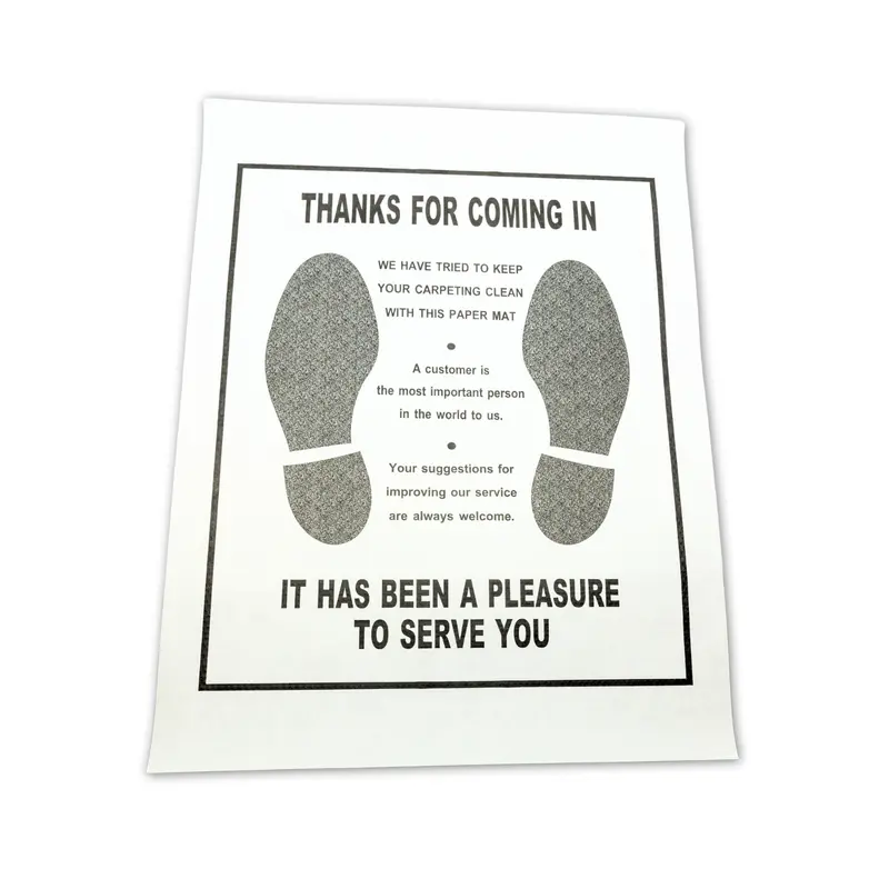 Disposable Paper Floor Protection Mats For Auto Detailing And Workshops 1