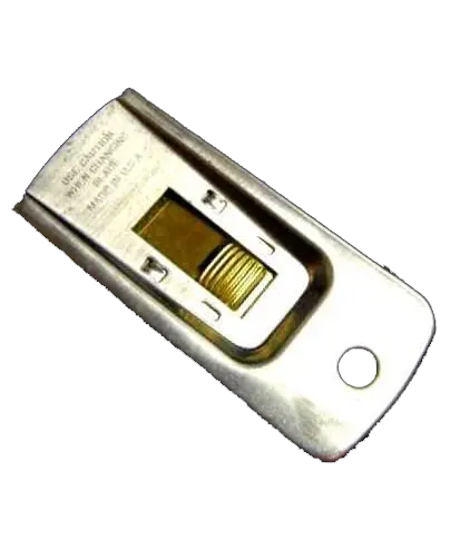 Dual-Action Push-Pull Metal Scraper 1