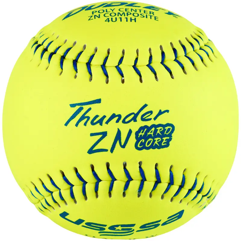 Dudley 4U11H Usssa Thunder Zn Hard Core Pro 11" Slowpitch Softballs (44/375) 1
