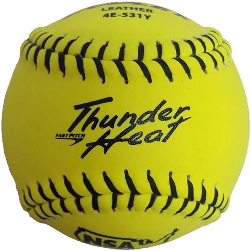 Dudley Nsa Thunder Heat Fastpitch Softballs – 11", 47/375 Leather 1