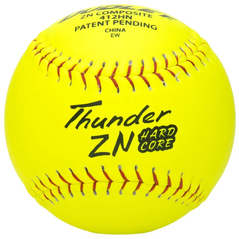 Dudley Thunder Zn Non-Association 12-Inch Slowpitch Softballs – 44/375 Composite Design 1