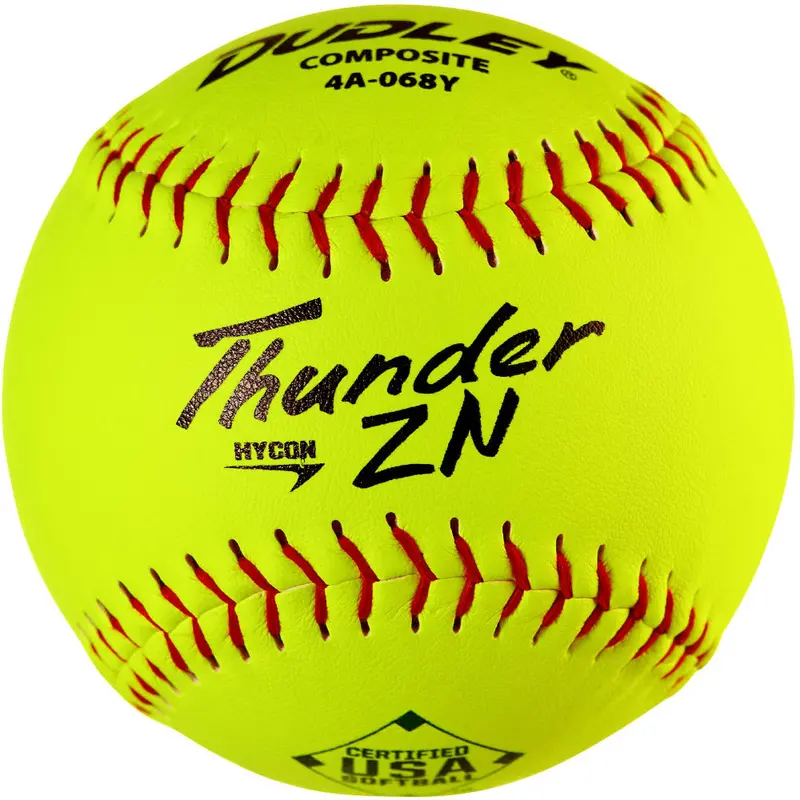 Dudley Usa/Asa Thunder Zn Hycon Composite Slowpitch Softballs – 12", 52/300 (Model 4A068Y) 1