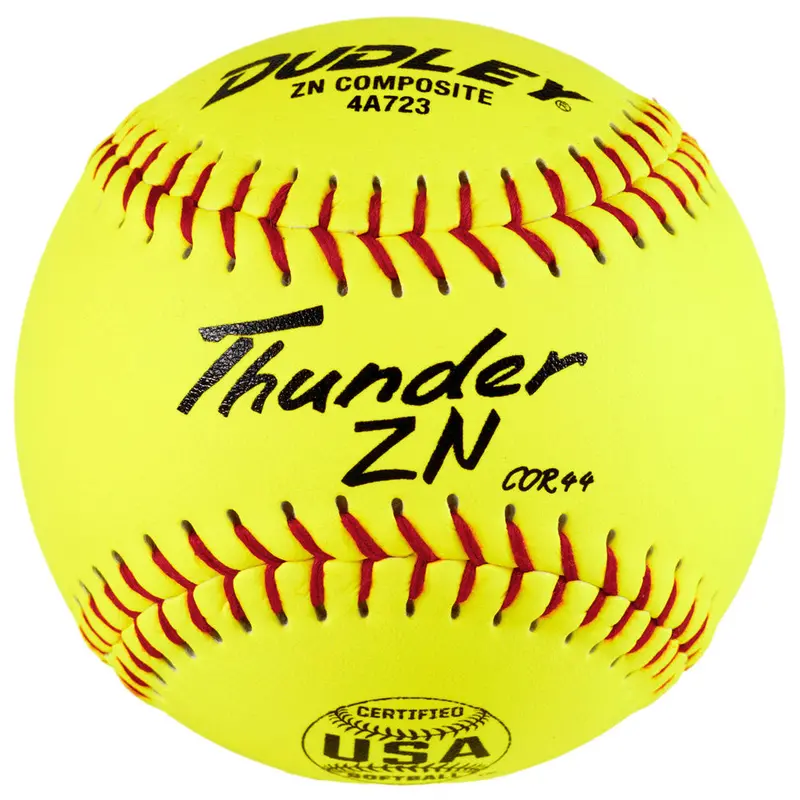 Dudley Usa/Asa Thunder Zn Hycon Slowpitch Softballs – 11", 44/375 Composite 1