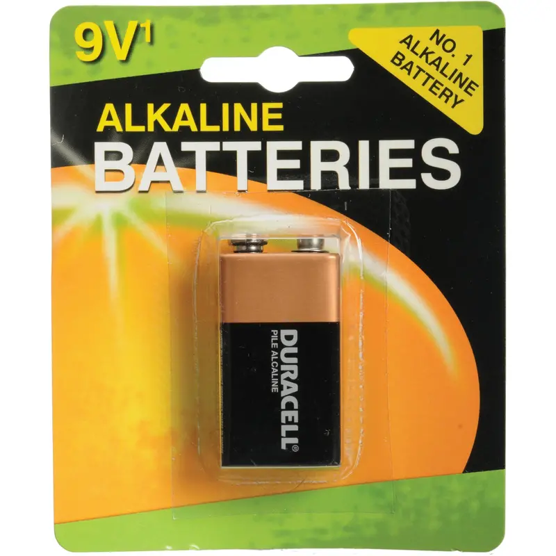 Duracell Mn1604 9V Alkaline Battery – Long-Lasting Power For Smoke Alarms 1