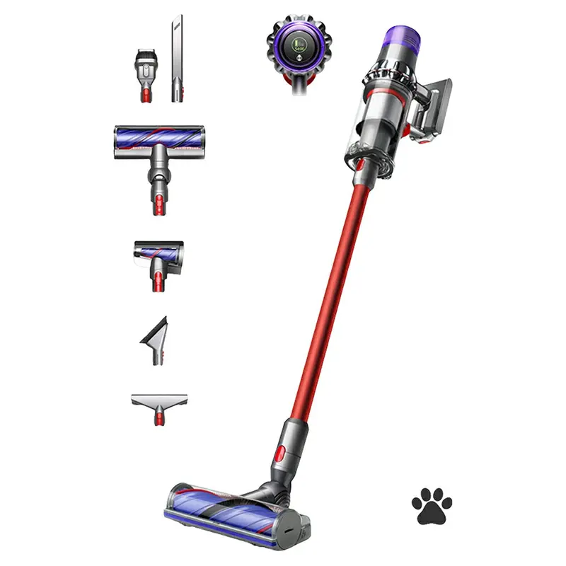 Dyson V11 Extra Cordless Vacuum Cleaner – Iron & Red Colourway 1