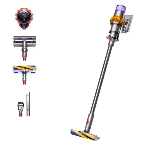 Dyson V15 Detect Absolute Cordless Vacuum – Yellow & Nickel Finish With Laser Detection | V15Dtabs 1
