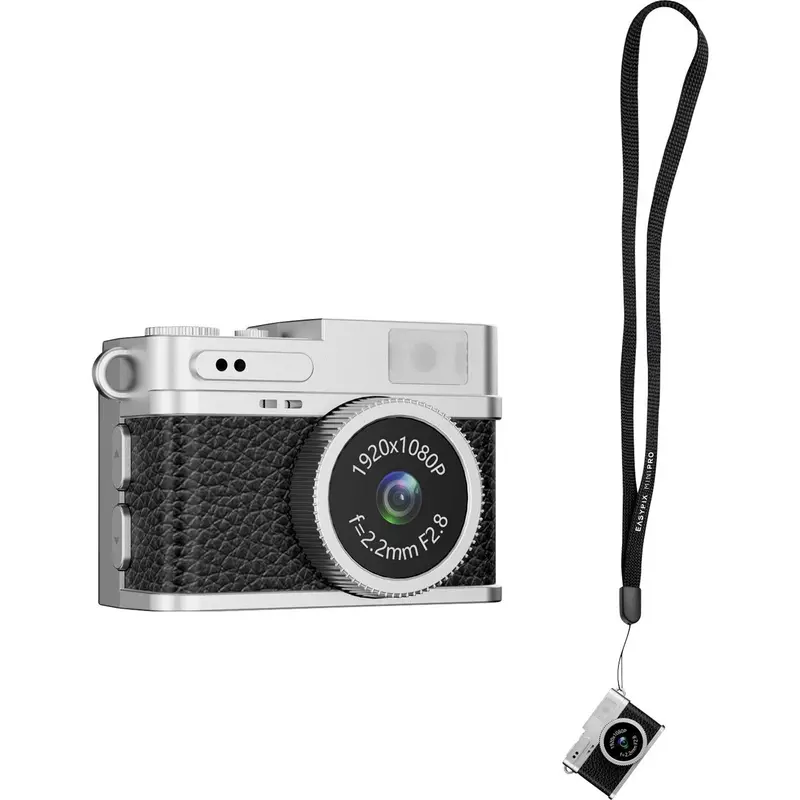 Easypix Minipro Xs1 2Mp Compact Digital Camera – Black & Silver 1