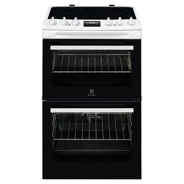 Electrolux 55Cm Freestanding Electric Oven & Hob Combo – Black Cooker With Modern Controls | Lkr555100W 1
