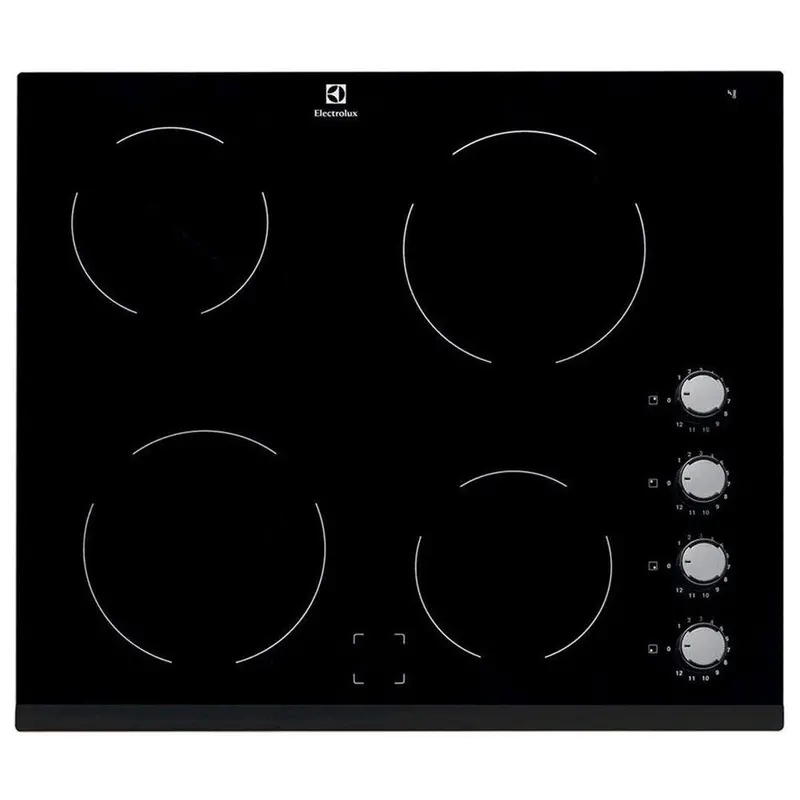 Electrolux Ehf6140Fok 60 Cm 4-Zone Electric Ceramic Hob – Black 1