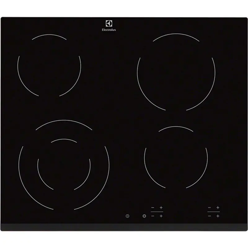 Electrolux Ehf6241Fok 60Cm Black 4-Zone Electric Hob 1