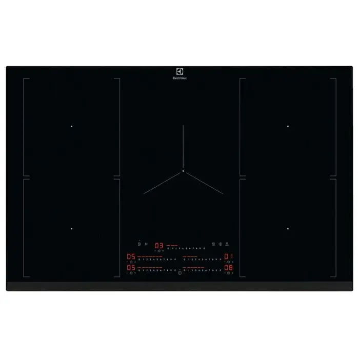 Electrolux Eiv84550 80 Cm 5-Zone Induction Hob – Sleek Black Design 1