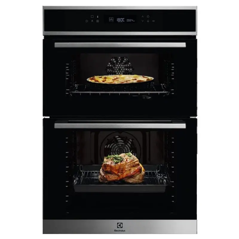 Electrolux Kdfcc00X 100L Built-In Double Oven – Electric, Stainless Steel Finish 1