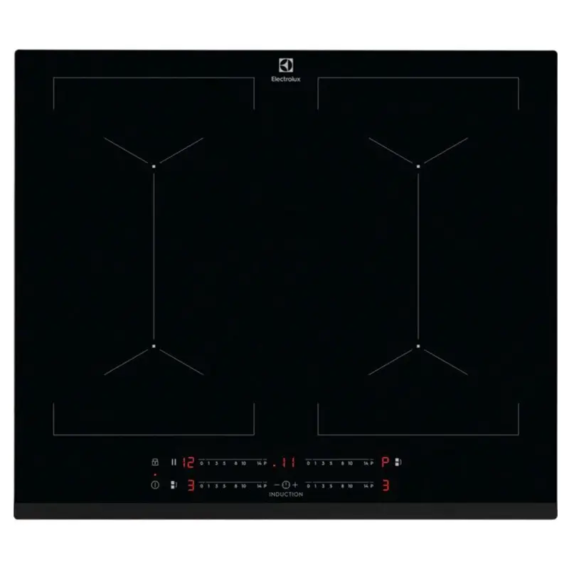 Electrolux Kiv644 60Cm 4-Zone Induction Hob – Sleek Black Design 1