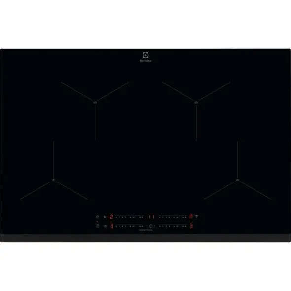 Electrolux Lit81443 80Cm 4-Zone Induction Hob – Precision Cooking, Black Glass Surface 1