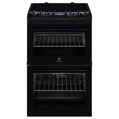 Electrolux Lkr555100B 55Cm Freestanding Electric Oven Range – Sophisticated Black 1