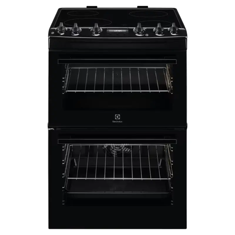 Electrolux Lkr655200K 60Cm Freestanding Electric Cooker – Sleek Black Design 1