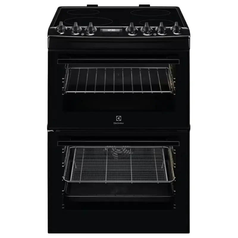Electrolux Lkr655210K 60Cm Freestanding Electric Cooker – Matte Black Finish 1