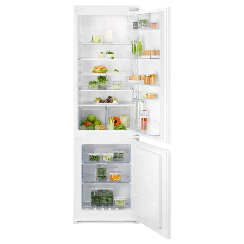 Electrolux Lnt6Ne18S1 257L Frost-Free Built-In Fridge Freezer – Compact White Appliance 1