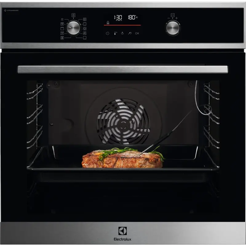 Electrolux Steambake 72L Multifunction Built-In Electric Oven – Stainless Steel 1