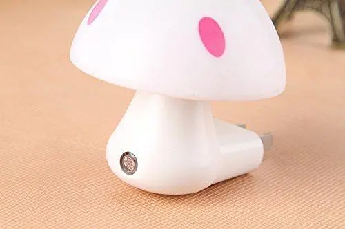 Energy-Efficient Mushroom Night Light – Auto-Sensing Led Lamp (0.2W) 1
