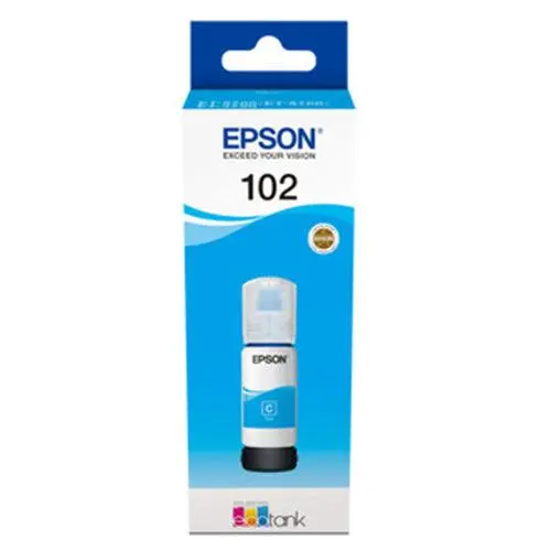 Epson Ecotank 102 Cyan Ink Bottle — Reliable Refill Solution | Seps1316 1