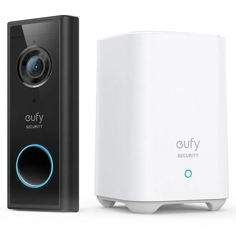 Eufy Video Doorbell 2K With Ai Motion Detection – Monochrome Design 1