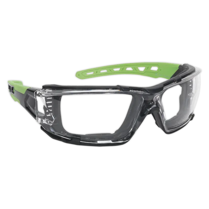 Eva Foam-Lined Clear-Lens Safety Spectacles 1