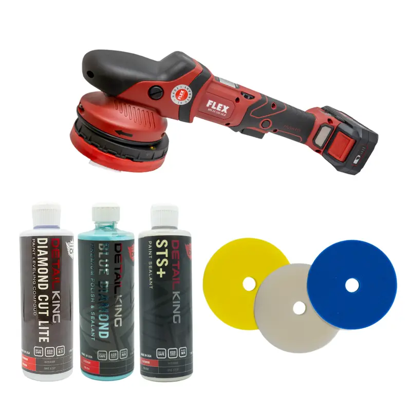Flex Xce 8-125 Cordless Polisher – Starter Bundle 1
