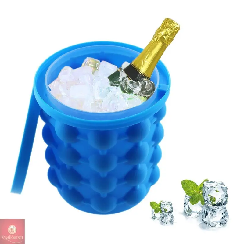Flexible Silicone Ice Cube Tray For Fast-Freezing Cubes 1