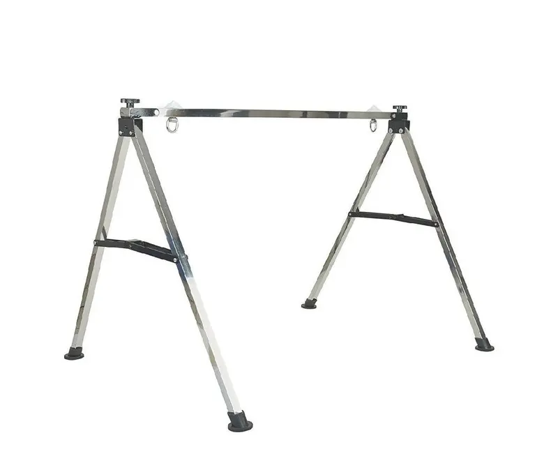Folding Stainless Steel Baby Cradle With Travel Carry Bag 1