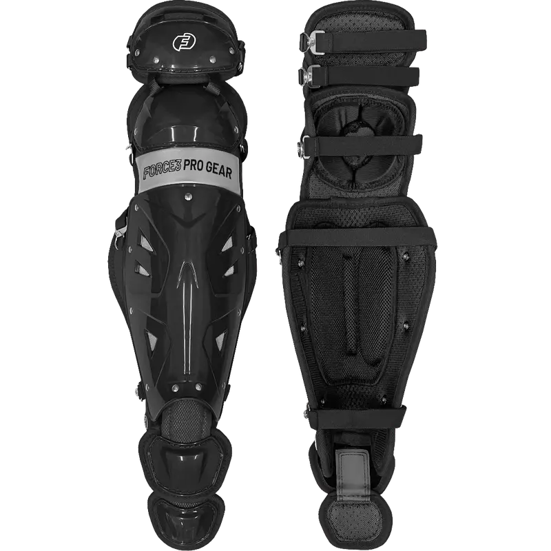 Force3 Catcher’S Leg Guards With Dupont™ Kevlar® Reinforcement 1