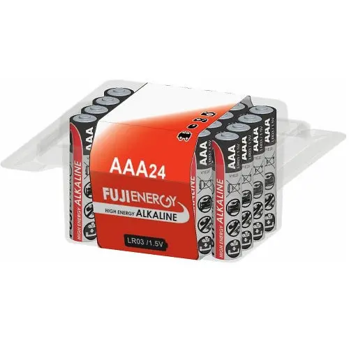 Fujienergy Aaa Alkaline Batteries – High-Performance 1.5V, 24-Pack 1