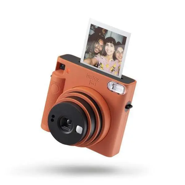 Fujifilm Instaxsq1Or Square Sq1 Instant Camera – Terracotta Orange 1