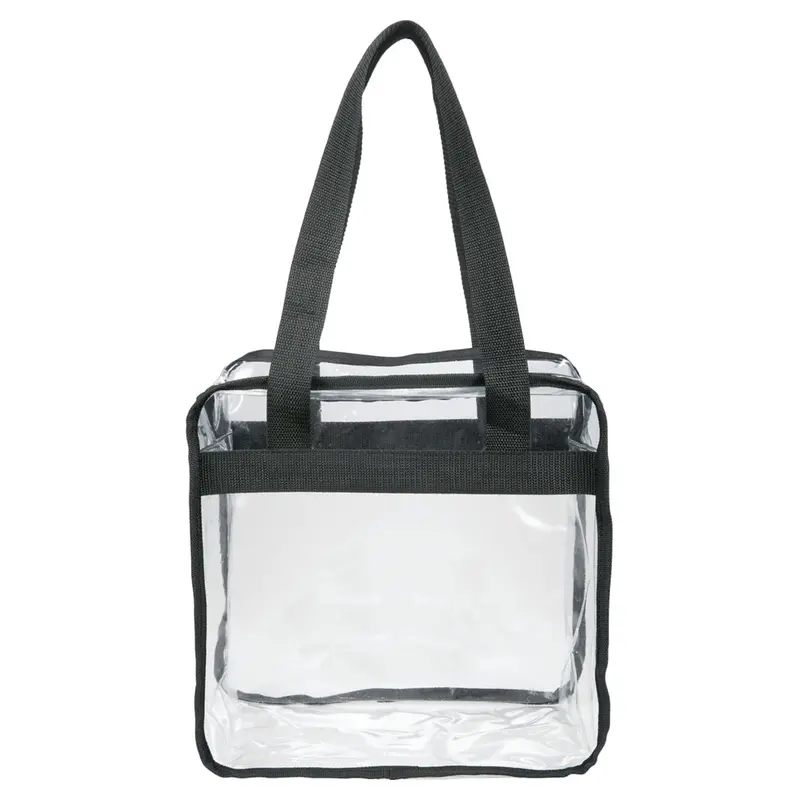 Game Day Clear Security Tote With Zip Closure 1