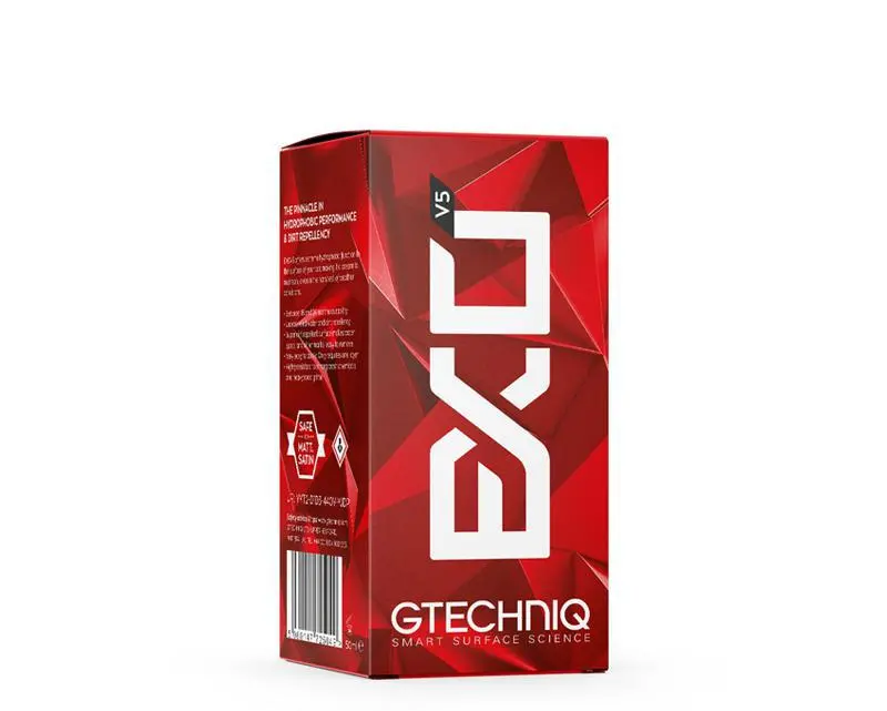 Gtechniq Exov5 Hydrophobic Coating – Professional-Grade Ceramic Layer (30Ml) 1