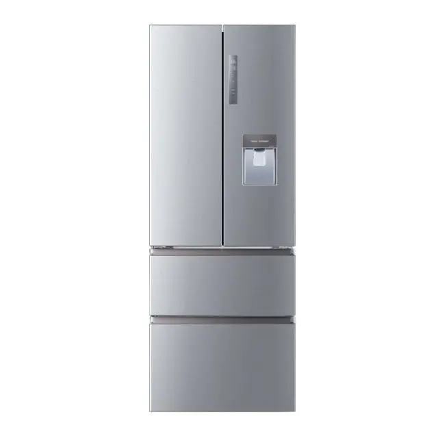 Haier Hfr5719Ewmp 444 L Frost-Free Multi-Door Fridge Freezer – Platinum Inox Finish 1