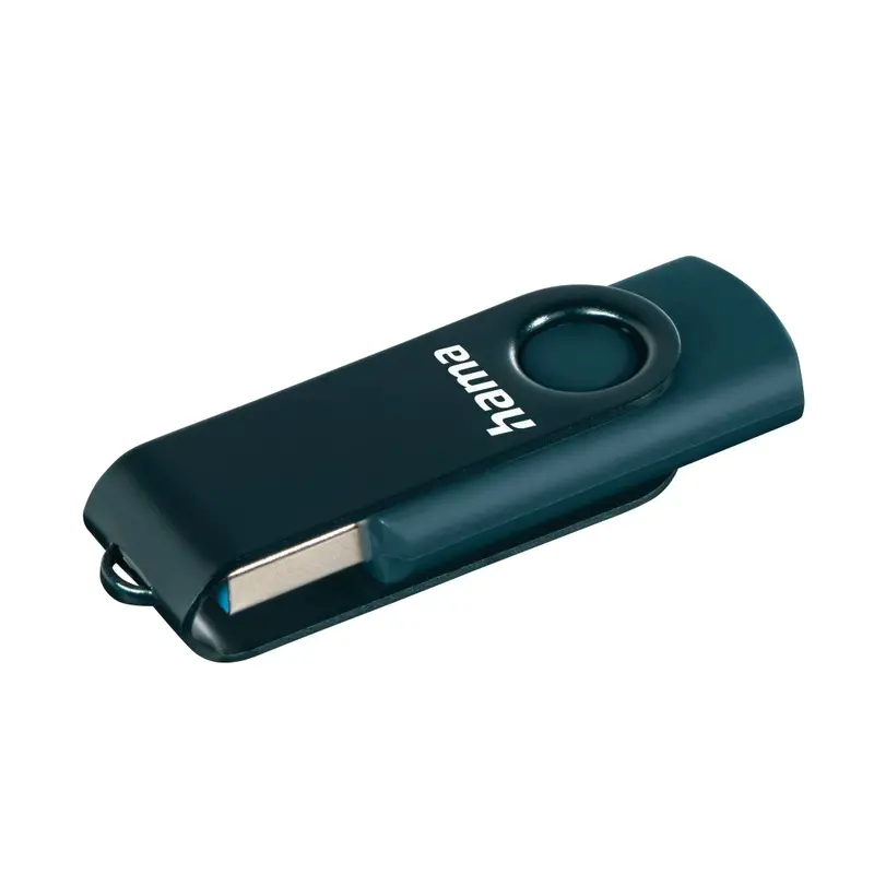 Hama Rotate Usb 3.0 128Gb Flash Drive – Swivel Design, Vibrant Blue 1