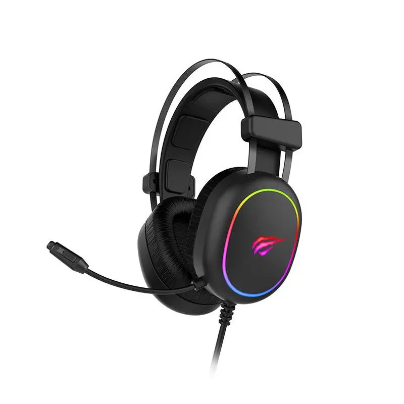 Havit H2016D Over-Ear Wired Gaming Headphones – Comfort-Focused Black Design | H2016D 1