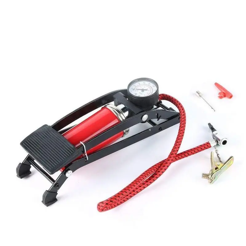 High-Pressure Bicycle & Car Foot Pump – Deluxe Air Inflator For Tires And Inflatables 1