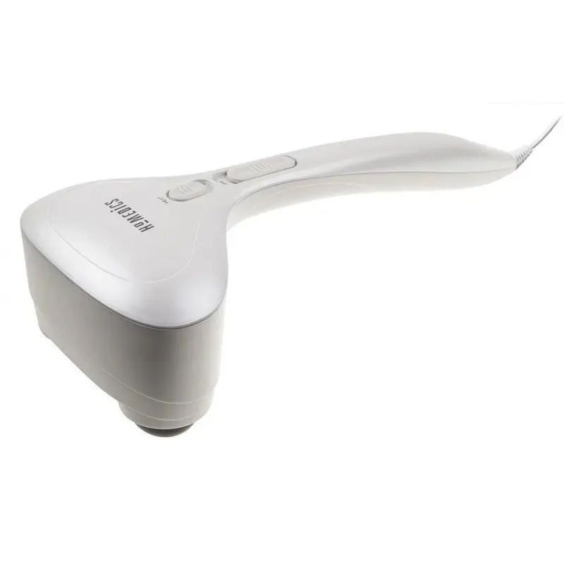 Homedics Percussion Massager – Compact Handheld Muscle Relief Device With Heat Function, Grey/White (Pa-Mha-Gb) 1