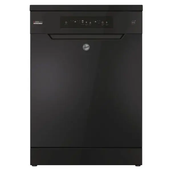 Hoover H-Dish 300 60Cm Freestanding Dishwasher In Black – Energy-Efficient Model Hf 3C7L0B-80 1