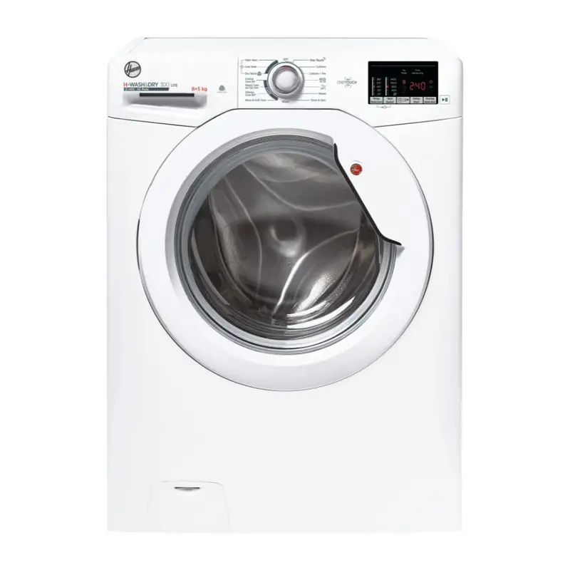Hoover H3D 4852De/1-80 8Kg Washer Dryer – White Freestanding Combo (1400 Rpm) 1