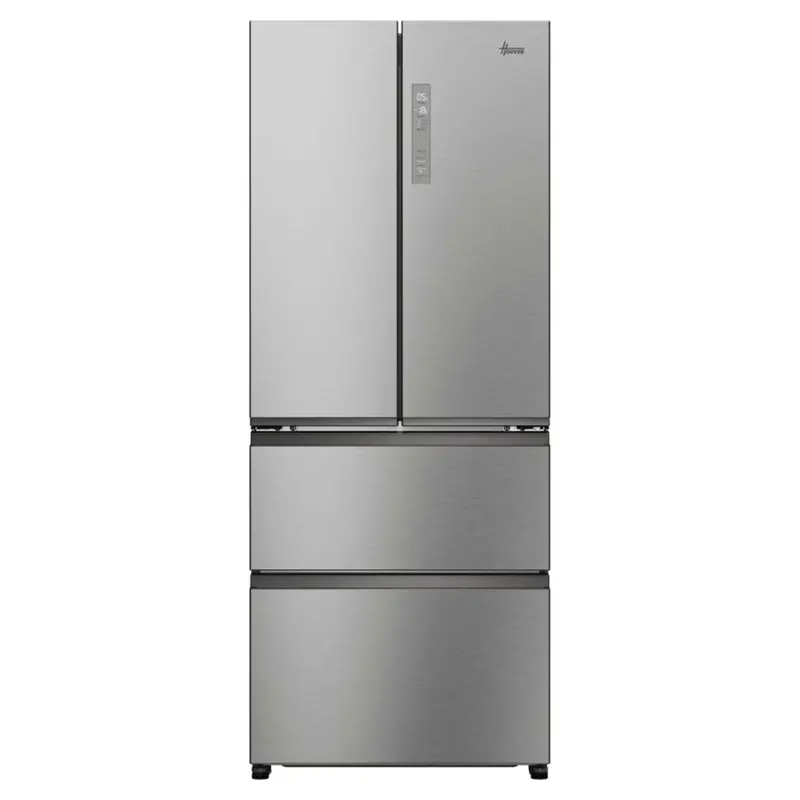 Hoover Honfq2T718Exk – 402L Frost-Free French Door Fridge Freezer (Platinum Inox) 1