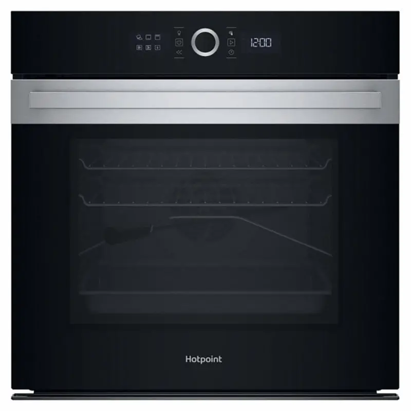 Hotpoint 73L Built-In Multifunction Single Oven In Black & Silver | Hoi5S8Pm0Xuk 1