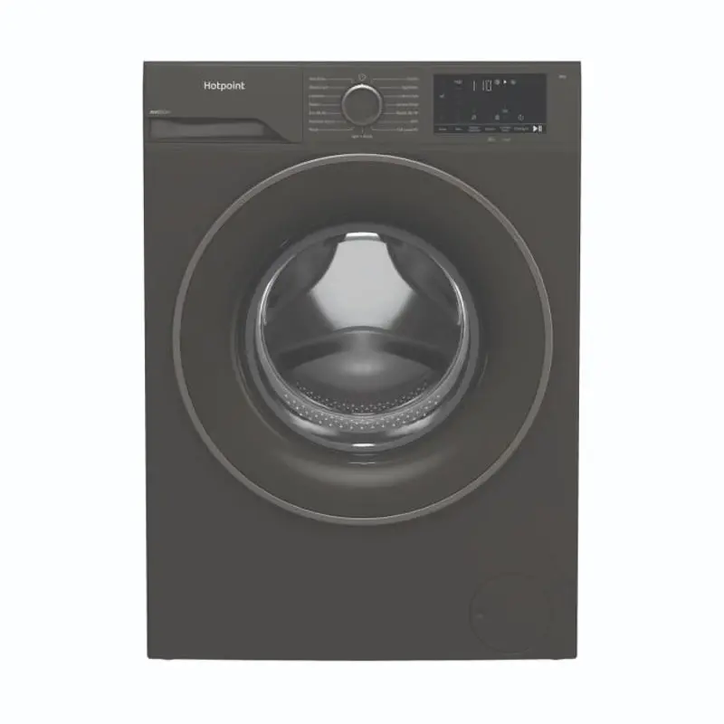 Hotpoint 9Kg Freestanding Washing Machine – 1400 Rpm, Graphite Finish With Anti-Stain Tech | H91Ganistainire 1